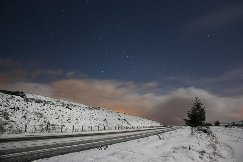 Antrim Coast Night Storms & Glenshane Pass Snow
