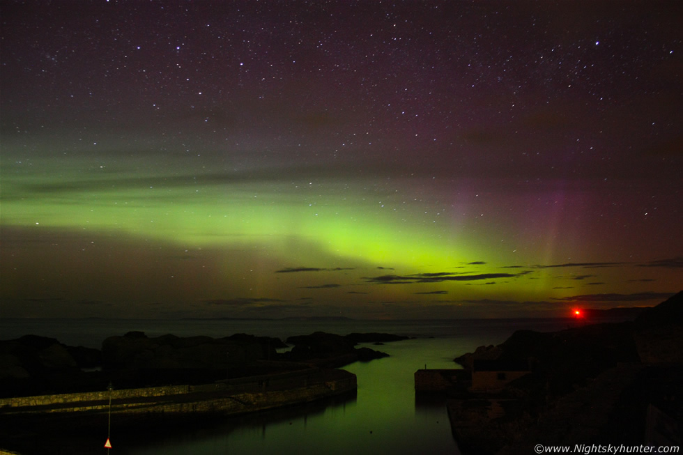 Aurora Borealis, Giants Causeway & Ballintoy Harbour