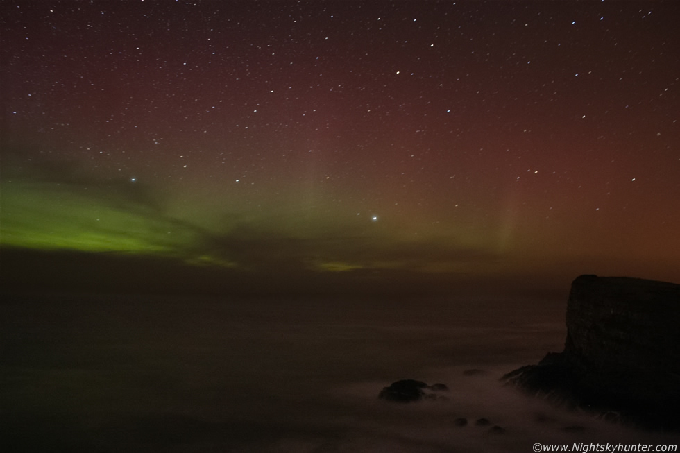 Aurora Borealis, Co. Antrim Coastline