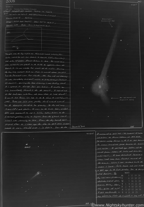 C/2007 N3 Lulin & Log Book