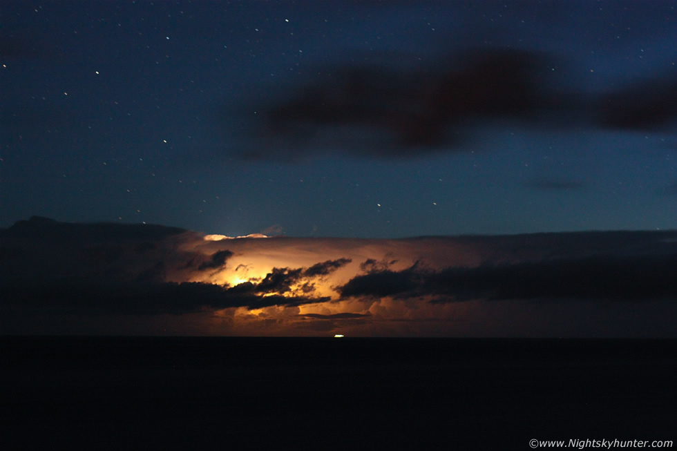 Atlantic Ocean Lightning