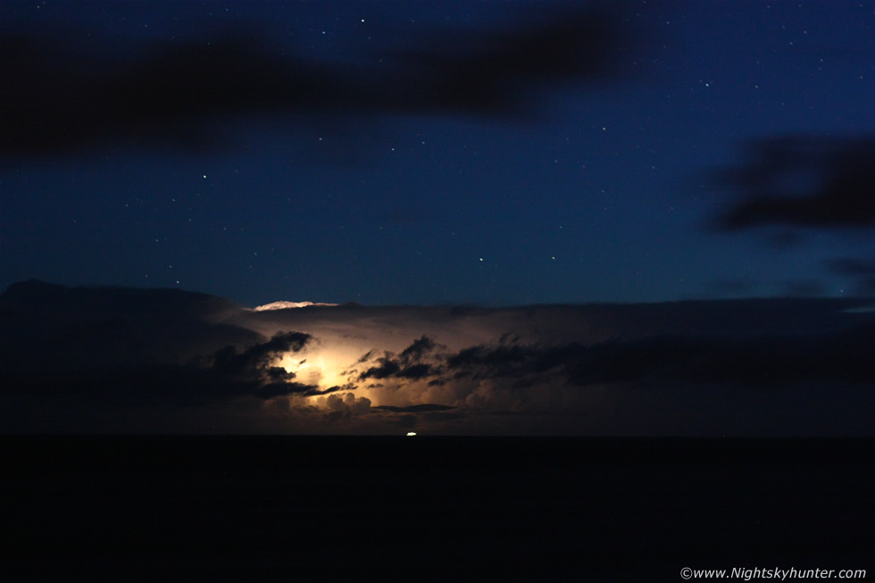 Atlantic Ocean Lightning