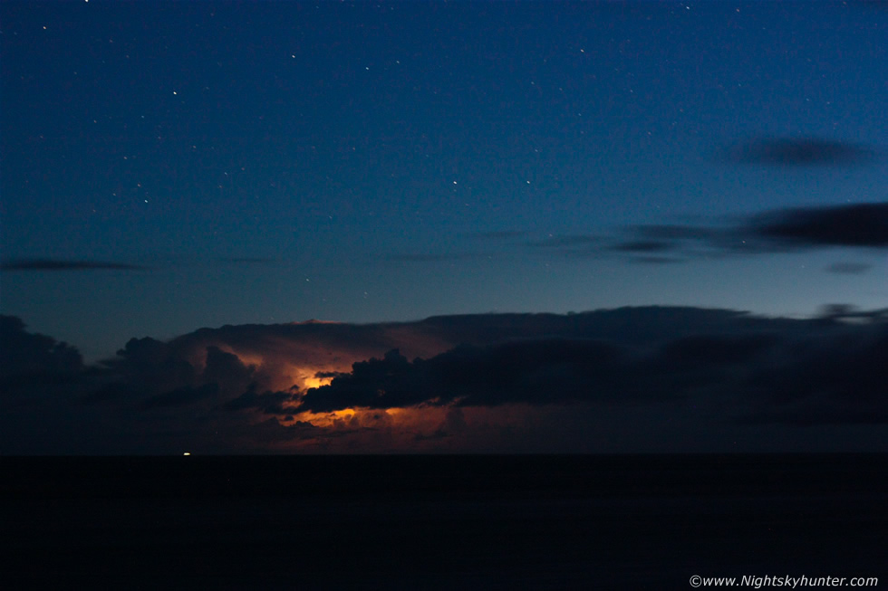 Atlantic Ocean Lightning