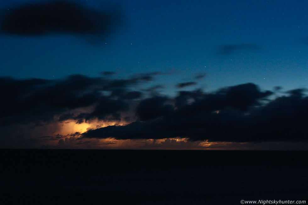 Atlantic Ocean Lightning