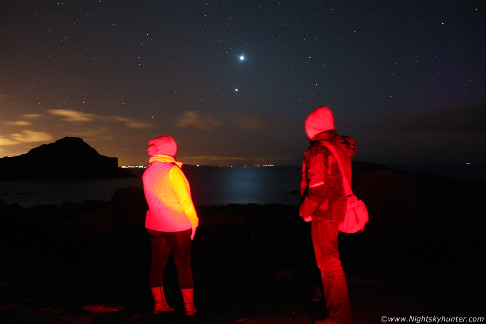 Giant's Causeway Planets, Zodiacal Light & Aurora