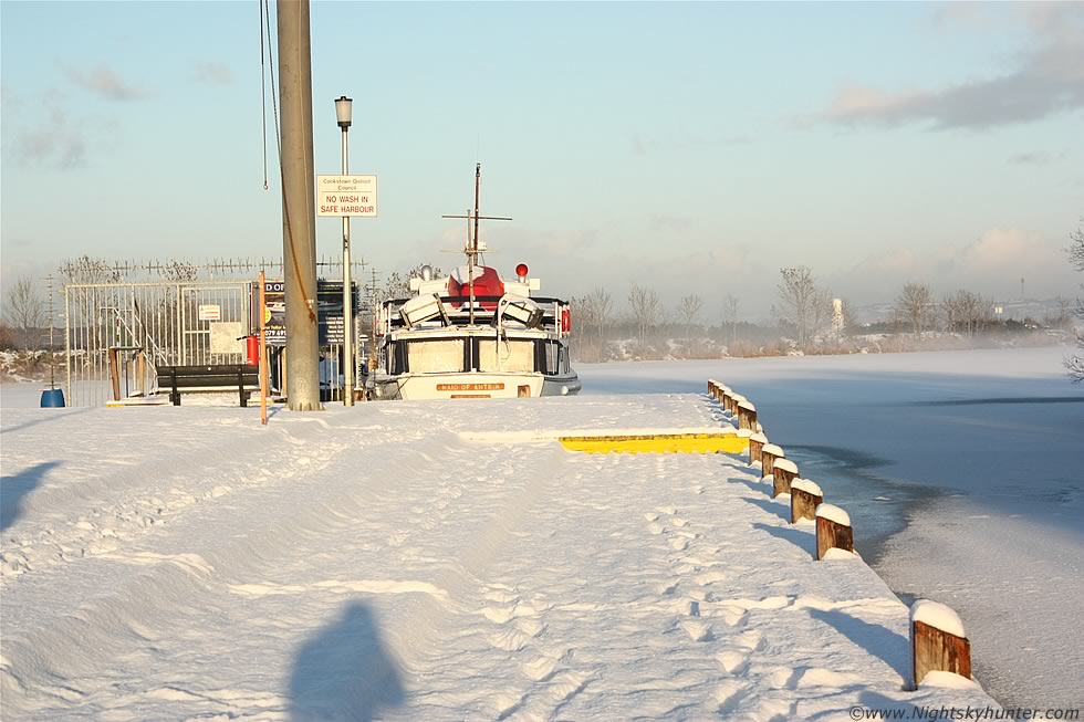 Lough Neagh Freeze, Ballyronan Marina, N. Ireland