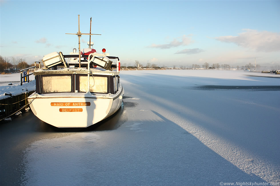 Lough Neagh Freeze, Ballyronan Marina, N. Ireland