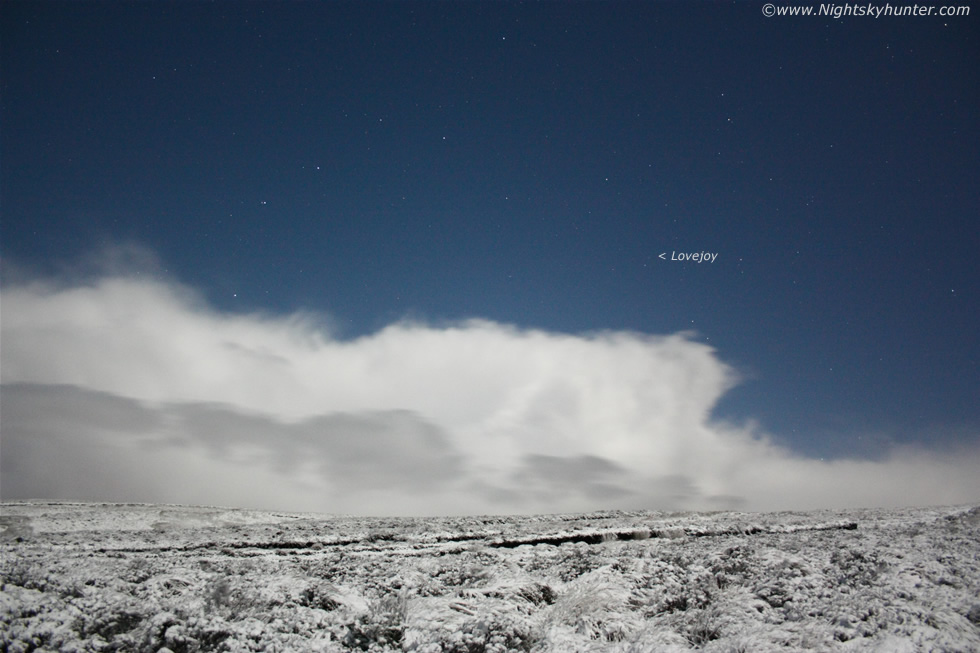 Moonlit Snow On Glenshane Pass