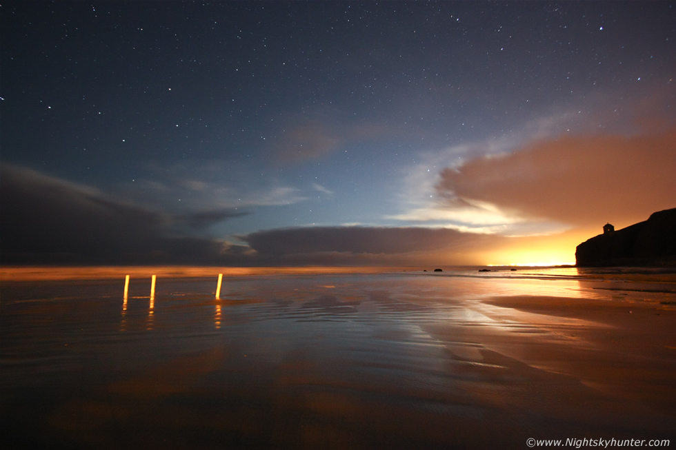 Downhill Beach Night Convection