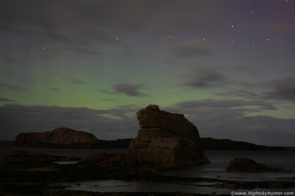 Ballintoy Harbour Aurora