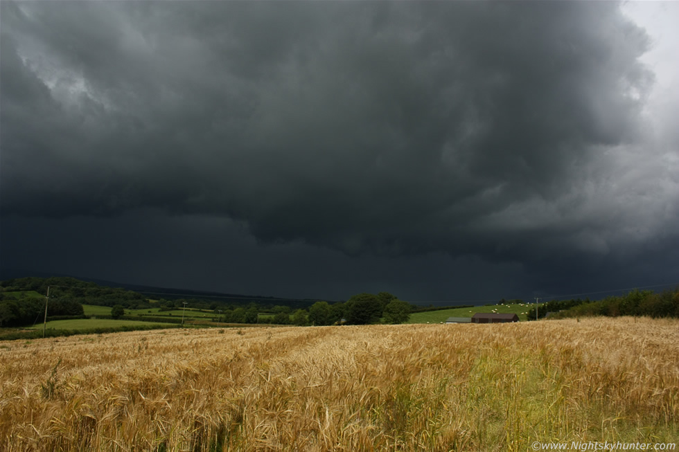 Thunderstorm & Wheat Field - Maghera