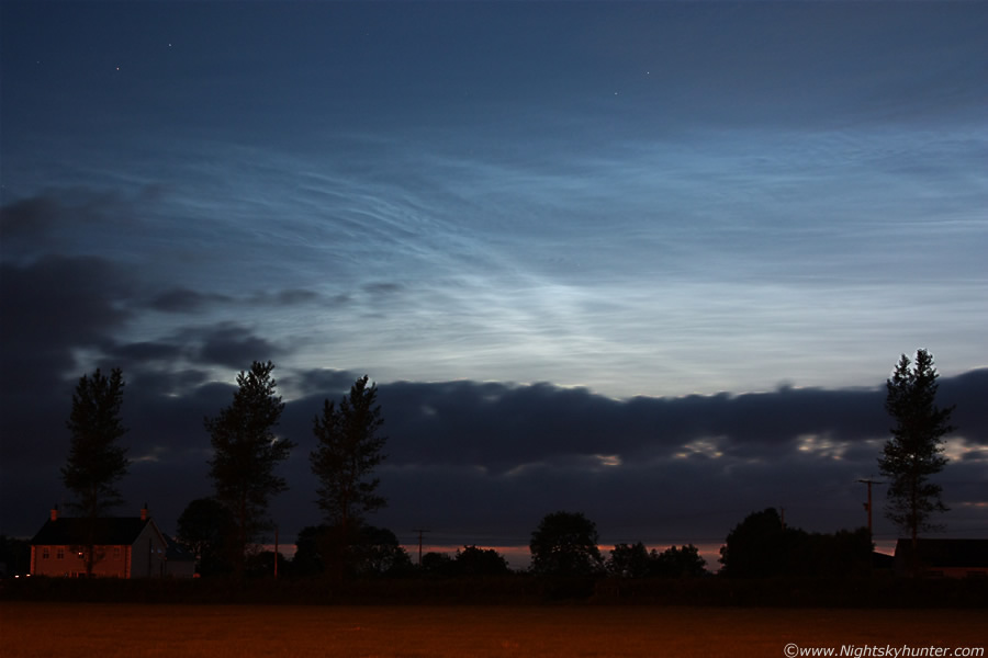 how to draw noctilucent clouds