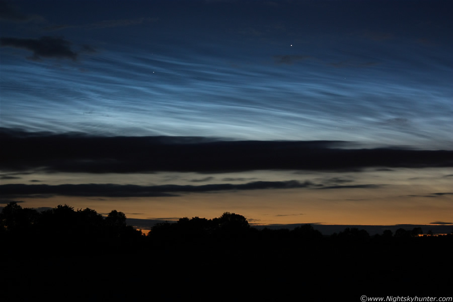 how to draw noctilucent clouds